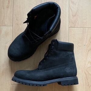 Timberland Men's Black Boots NWT